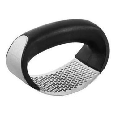 Imagem de Espremedor De Alho Inox Fácil E Prático Amassador Triturar - OEM