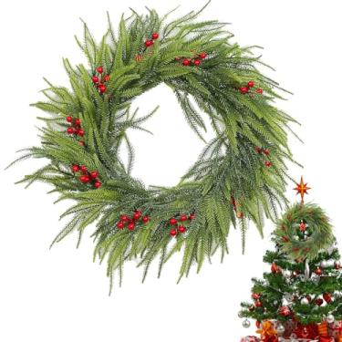 Imagem de Christmas Garland | Guirlanda de Inverno Realista e Reutilizável | Decoração de Natal Artificial de Pinheiro - Para Lareira Janela Parede Mesa Sala Jardim Festas e Reuniões