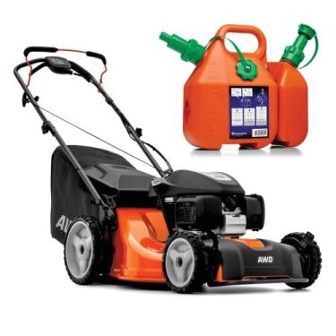 Imagem de Cortador Grama Tração 4x4 Husqvarna LC353AWD Com Recolhedor e Bidão pa