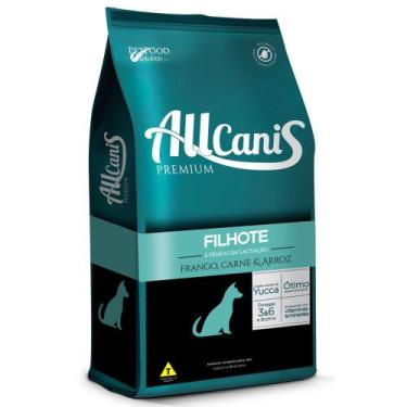Imagem de Ração Para Cães Filhotes Allcanis Premium 15 Kg