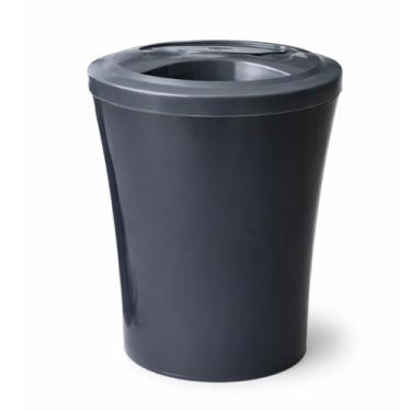 Imagem de Porta Ração Pote C/Tampa Pet Gato Cachorro Dispenser 1,5kg (Prata)