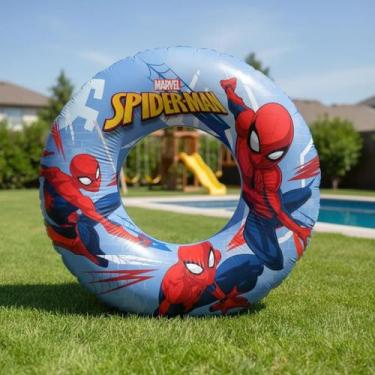 Imagem de Boia Inflável Redonda 56 Cm Disney Infantil Piscina Praia