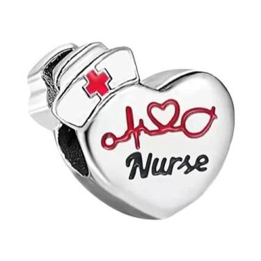 Imagem de Pingente De Estetoscópio Em Prata Esterlina 925 Para Pulseira, Joias P
