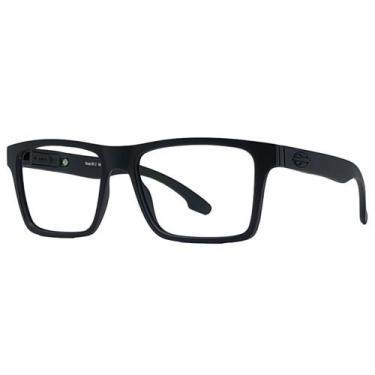 Imagem de Armação De Grau Mormaii Swap Ng2 6153 Preto Fosco com 2 clipon, Prata