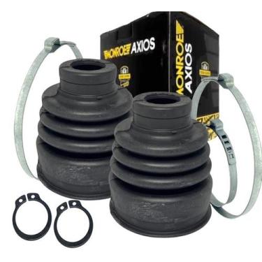 Imagem de Kit 2 Coifas Lado Câmbio Axios 541.2412 Fiat Uno Mille Fire 1996 a 201