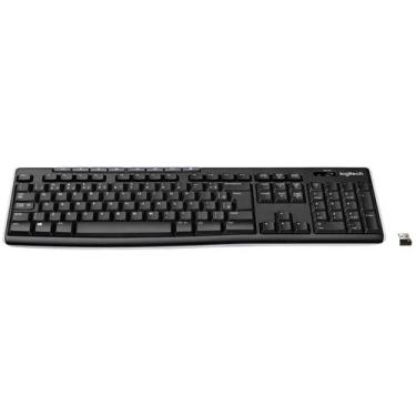 Imagem de Teclado sem fio Logitech K270 com Teclas de Mídia de Fácil Acesso, Con