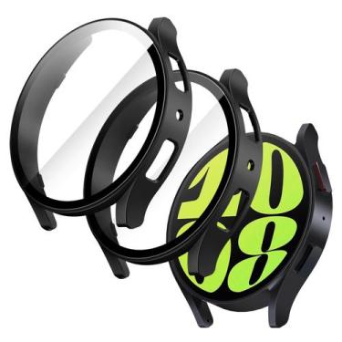 Imagem de Capa protetora com protetor de tela para Samsung Galaxy Watch 6 44 mm 