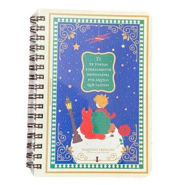 Imagem de Caderno Caderneta G Tu te tornas Pequeno Principe 80Fls - Amanhã te co