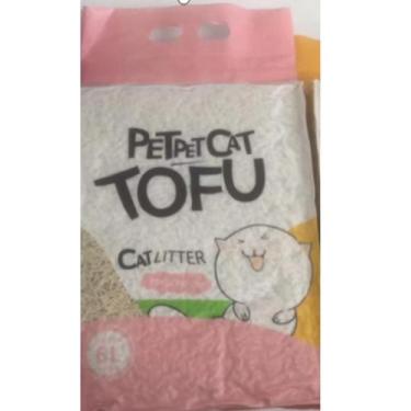 Imagem de Areia sanitária, Granulado de Tofu para Gatos 2,5kg - Fendy