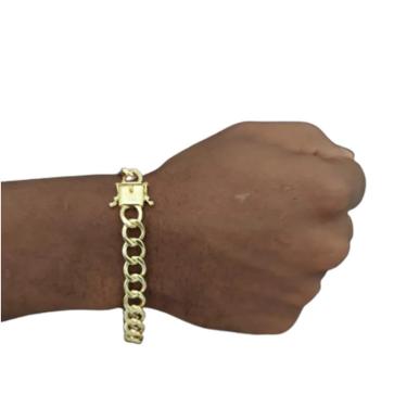 Imagem de Pulseira 10mm de Moeda Antiga Joias maciças