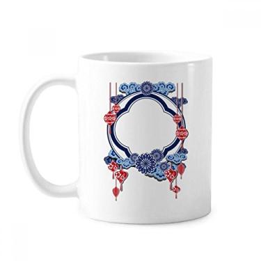 Imagem de Cultura Chinesa Flor Azul Caneca Apaixonada Cerâmica Café Porcelana Utensílios de Mesa