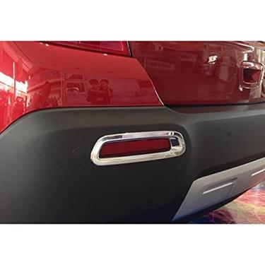 Imagem de JIERS Para Chevrolet Trax 2014 – 2016, acabamento de lâmpada traseira de neblina cromada ABS moldura exterior do carro