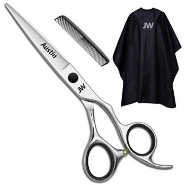 Imagem de JW Shears - Tesoura Profissional RS Series - Kit de Corte de Cabelo com 5 Peças - Aço Inoxidável Japonês