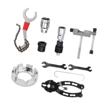 Imagem de Tachiuwa Kits de ferramentas de reparo de bicicleta com extrator de manivela chave profissional portátil disjuntor cortador