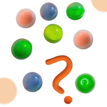 Imagem de 20 Massinha de Pula Pula Colorida para Brincar, Coleção Brinquedos Infantil Crianças Capsula 1 Polegada