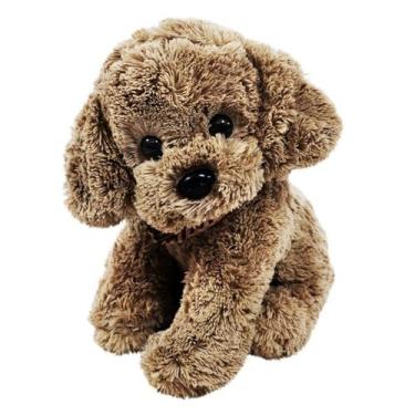 Imagem de Foffylandia, Cachorro Sentado com Lencinho Listrado Marrom 14"