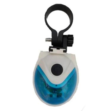 Imagem de Lanterna Led Sinalizadora Traseira com 7 Modos de Iluminação Bike Bici