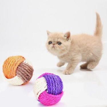 Imagem de Brinquedo Para Gato Gatos Brinquedo Interativo com Sisal para Gatos - 
