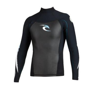 Imagem de Rip Curl Jaqueta de manga comprida Youth Dawn Patrol (preto/azul/branco, 16)