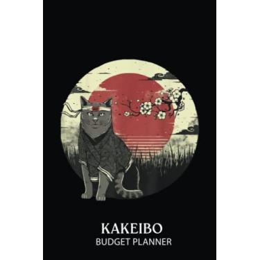 Imagem de Kakeibo Budget Planner: Japan Kitten neko Sakura Cat Anime Retro Japanese Style | Kakeibo Journal | Monthly and Weekly Household Budget Tracker for One Year | Personal Financial Organizer