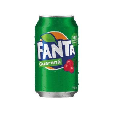 Imagem de Pack Refrigerante lata 350ml Kit C/6 und Fanta laranja uva guarana spr