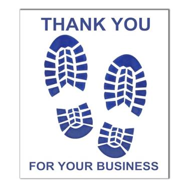 Imagem de Huron Tapetes descartáveis de papel polido para veículos, azul (250/500/1000) (500 peças)