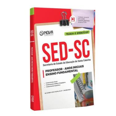 Imagem de Apostila SED-SC 2024 - Professor Anos Iniciais - Ensino Fundamental - 
