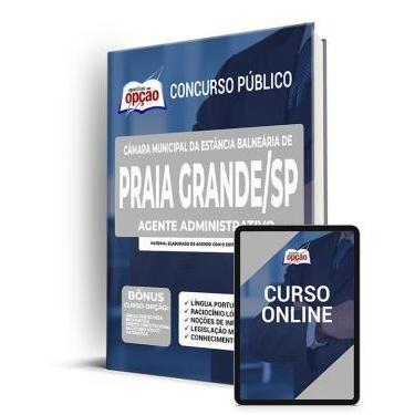 Imagem de Apostila Câmara de Praia Grande - SP - Agente Administrativo - Apostil