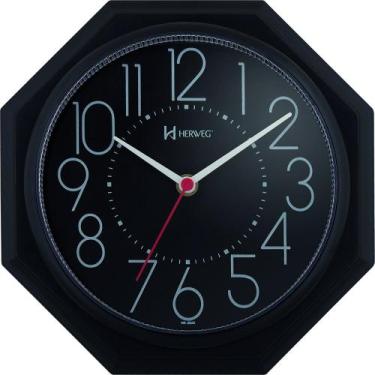 Imagem de Relógio de Parede Quartz 24 cm tic tac - Herweg