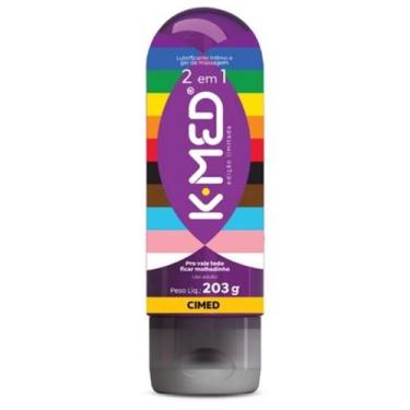 Imagem de K-med 2 em 1 gel fr 203g lgbtqia+ gel lubrificante - cimed