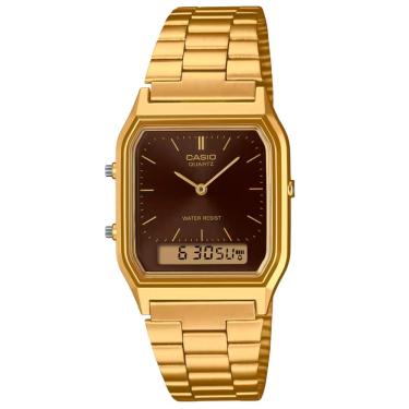 Imagem de Relógio CASIO VINTAGE unissex analógico AQ-230GA-5AMQYDF