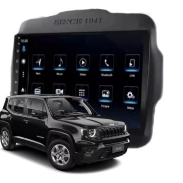 Imagem de Kit Central Multimidia Nimus 9 polegadas Carplay Android Jeep Renegade 16/20