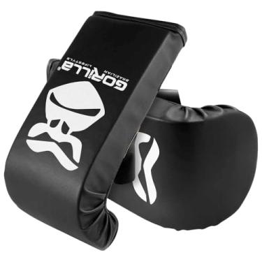 Imagem de Luva Bate-Saco Adulto Preta para Treino de Boxe, Muay Thai e MMA – Gorilla