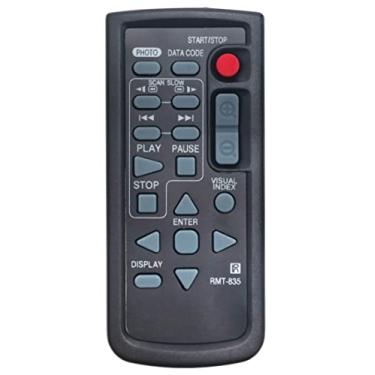 Imagem de RMT-835 Controle remoto para Sony DVD Handycam Camcorder HDR-CX500 HDR-CX500E HDR-CX500V HDR-CX500VE HDR-CX505VE HDR-CX520 HDR-CX520E HDR-CX520V HDR-CX520VE FDR-AX100 FDRAX100/B D10 DCR-DVD810