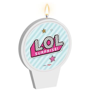 Imagem de Vela De Aniversário Lol Surprise Plana
