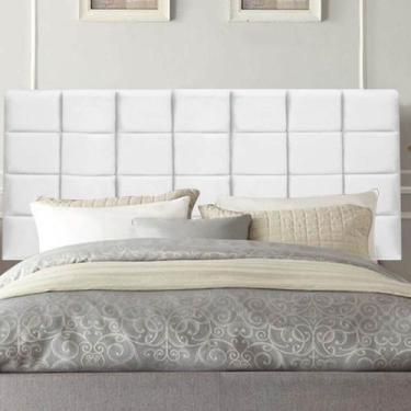 Imagem de Painel Estofado Luxo Clara 160cm Queen Size Para Cama Box material sin