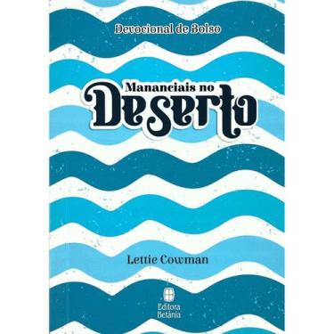 Imagem de Livro - Mananciais no Deserto - Devocional de Bolso - Azul