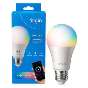Imagem de Lampada Led Rgb Bulbo 15w Inteligente Smart Wi-fi Elgin