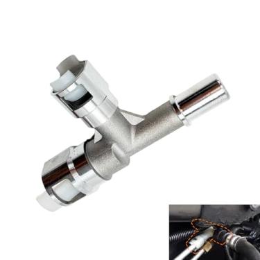 Imagem de Conector de mangueira de aquecedor de metal 800-413HP compatível com Cadillac Escalade ESV EXT 2000-2014 | Chevrolet Avalanche Silverado 3500 HD Suburban 1500 2500 Tahoe | GMC Sierra 3500 HD Yukon XL