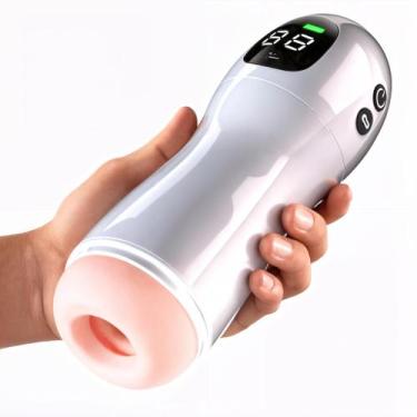 Imagem de Masturbador Masculino Com Vibração Sucção e Gemidos - Vbrante