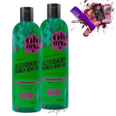 Imagem de Kit Oh My Eu Rainha Oleosidade Nadinha 300ml 2 Itens