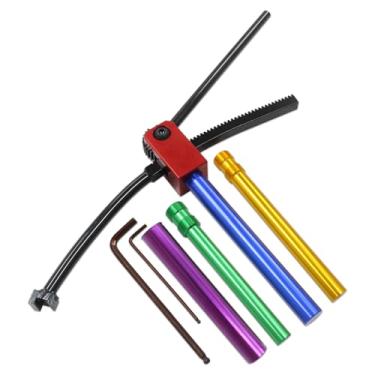 Imagem de Ferramentas de troca de pneu Dirt Bike com hastes de suporte de 15/17/20/25 mm adequadas para Enduro e motocross rodas de 16 a 53 cm eixos de 15 mm a 25 mm