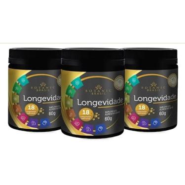 Imagem de Longevidade Botanic Brasil 3 Unidades Sabor Neutro