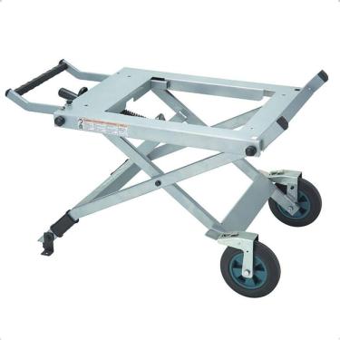 Imagem de Carrinho Bancada Para De Serra De Mesa Mlt100 Makita Jm27000300 Suporte Regulável Mesa Alumínio