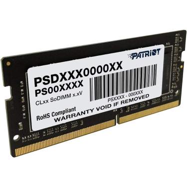 Imagem de Memória Notebook Patriot 16GB DDR4 2666MHz 6GB PSD416G26662S