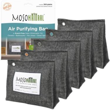 Imagem de Bolsa purificadora de ar Moso Natural 300g de carvão vegetal de bambu 