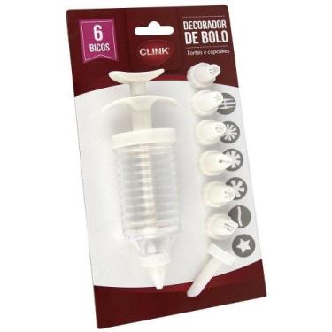 Imagem de Kit Decorador De Bolo Tortas E Cupcakes - 6 Bicos - YAAY