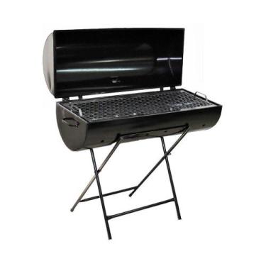 Imagem de Churrasqueira Mega Grill Com Grelha E Suporte 92X78X30Cm - OURO MINAS