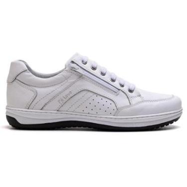 Imagem de Sapatênis Masculino Ultra Comfort em Couro Branco-Masculino