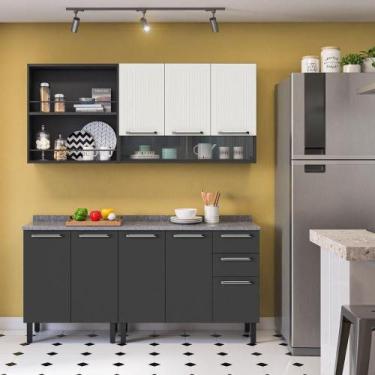 Imagem de Cozinha Completa 175cm em Aço com Vidro Itatiaia Midi Pop Art i3